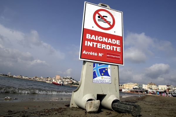 Les plages de la Vieille-Chapelle et de la Pointe-Rouge sont interdites de baignade