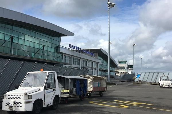 L'aéroport de Rennes en mars 2019