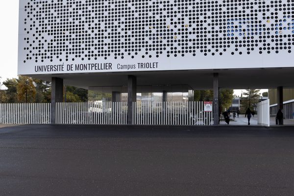 Université de Montpellier, le Campus Triolet - 2021.