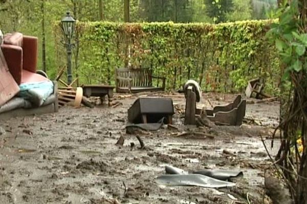 Les dégâts dans les Pays de Savoie 