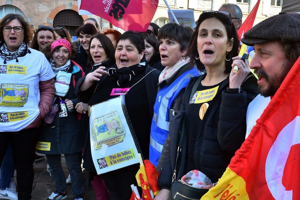 Toulouse, manifestation du 28 mars