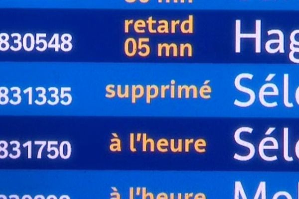 Des perturbations sont attendues au départ de Strasbourg