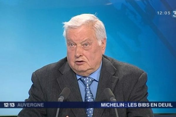 Serge Godard, invité du journal de France 3 Auvergne le 30 avril, a rendu hommage à François Michelin. Le maire socialiste de Clermont-Ferrand de 1997 à 2014 a côtoyé durant son mandat le patron de la multinationale clermontoise.