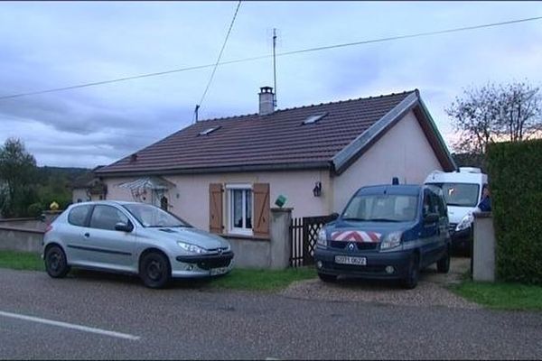 La maison où a eu lieu le drame 