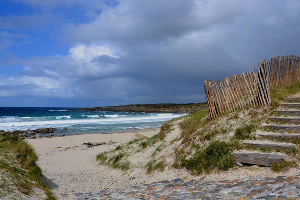 Plage de Porspaul à Lampaul-Plouarzel