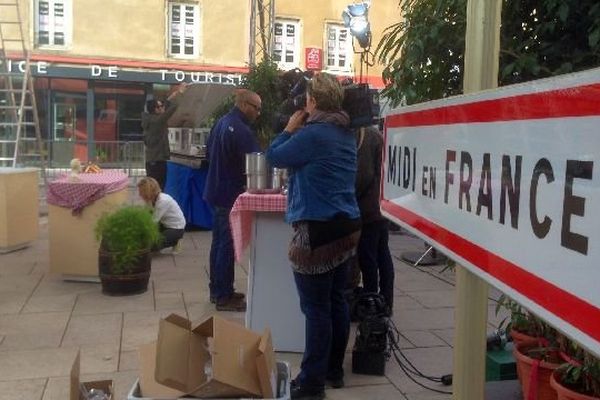 L’équipe de Midi en France s'installe à Mâcon pour la semaine.