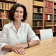 Gwenola Joly-Coz, première présidente de la cour d'appel de Poitiers, dans la bibliothèque du tribunal de justice de Poitiers, mardi 23 juillet 2024.