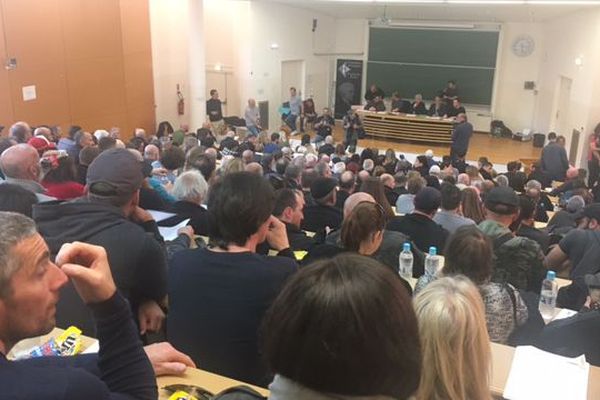 L'assemblée générale de Corsica Libera s'est tenue à huis clos à l'université de Corse le 15 avril 2018. 