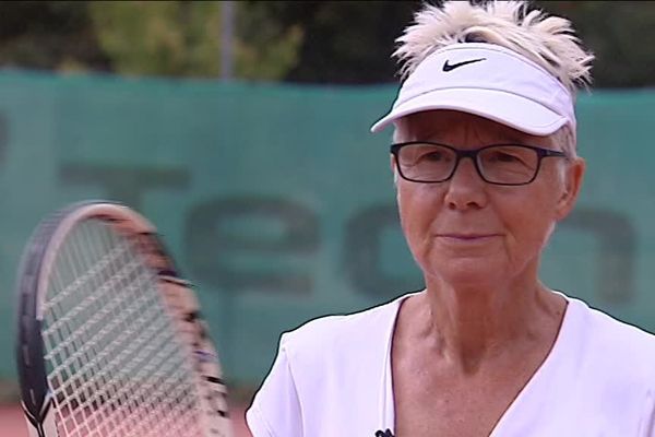 A 75 ans, Brigitte Godfroid est championne de France de tennis