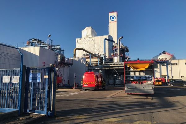 Vingt camions de pompiers ont été envoyé sur place, il s'agit d'un effectif classique lorsqu'un incendie se déclare sur un site industriel classé Seveso.