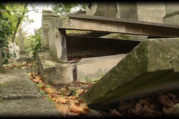 Le cimetière du Père-Lachaise, à Paris.