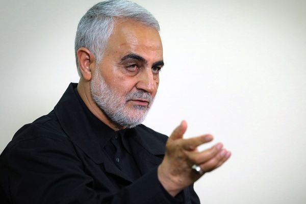 Qasem Soleimani, général de division du Corps des Gardiens de la révolution iraniens et commandant de la Force Qods en 2019.