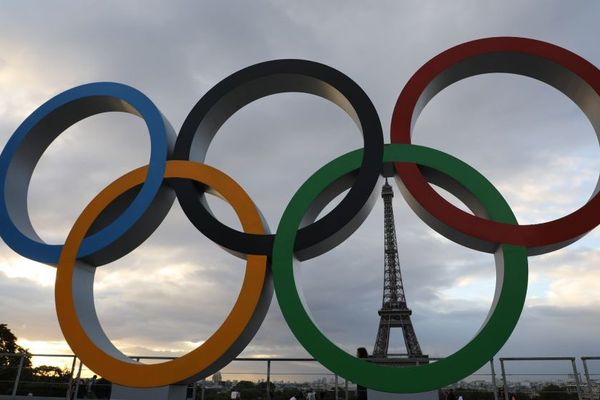 Paris désormais ornée d'anneaux olympiques. Photo d'illustration. 