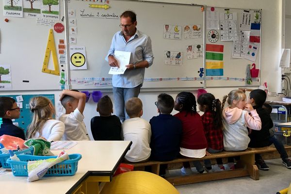 Classe de CE1, école de la Brèche aux Cornes à Saint-Brieuc