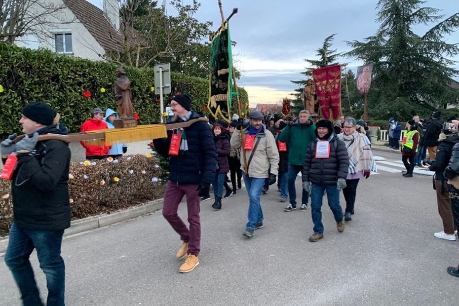 The traditional Saint-Vincent Tournante 2023 parade in Couchey in photos!