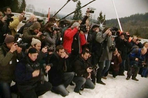 Qui les photographes mitrailleront-ils au pied des pistes de la Mauselaine à Gérardmer (Vosges) en 2013 ?