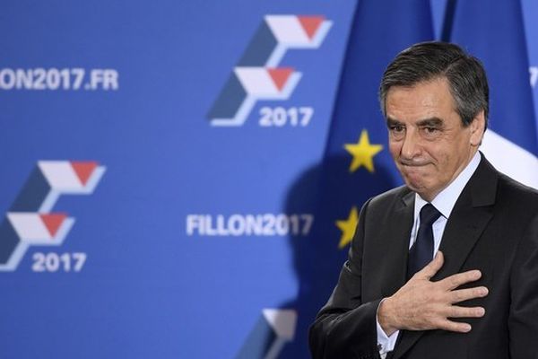 François Fillon, vainqueur de la primaire de la droite et du centre, le 27 novembre 2016.
