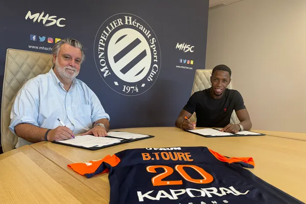 Montpellier - Birama Touré, 32 ans, signe au MHSC comme milieu défensif - 11 septembre 2024.