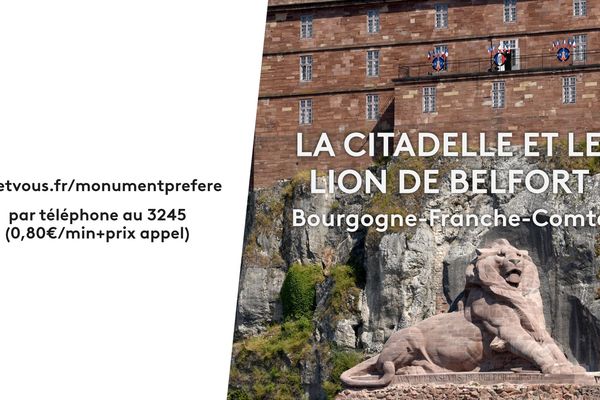 Belfort, son Lion et sa Citadelle seront-ils élus monument préféré 2020 des Français dans l'émission de Stéphane Bern ? 