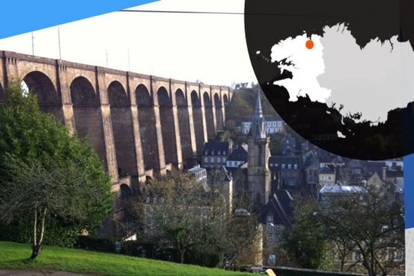 Le viaduc de Morlaix date de 1865 et fait 62 mètres de hauteur