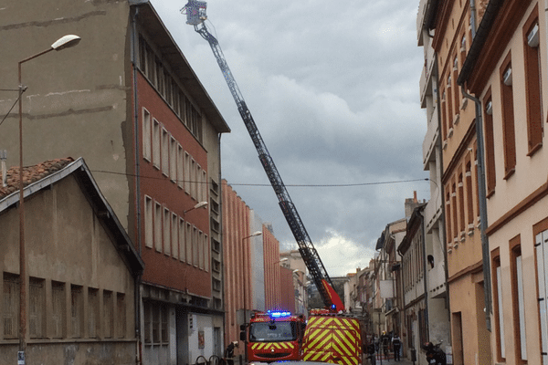 C'est au 2ème étage de ce bâtiment que s'est déclaré le sinistre