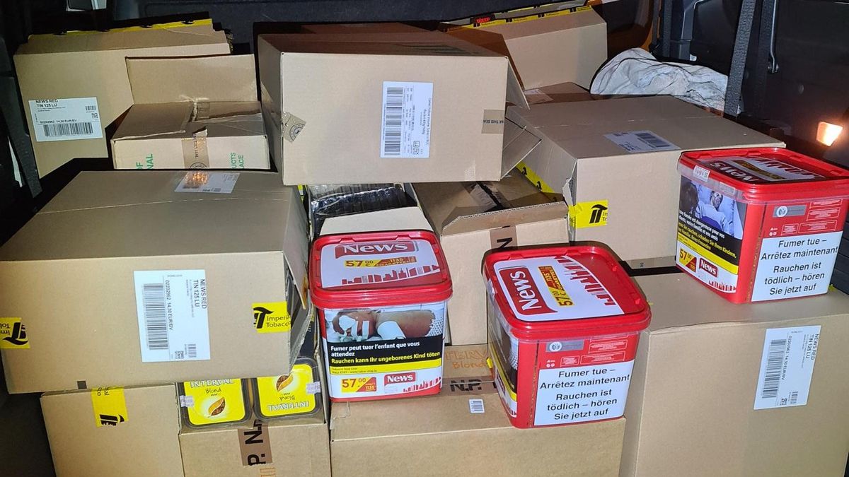 400 kilos de tabac à narguilé saisis dans une voiture à la frontière suisse