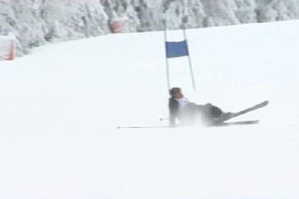 La chute juste avant la dernière porte ! Le record du monde ne sera pas battu cette fois.