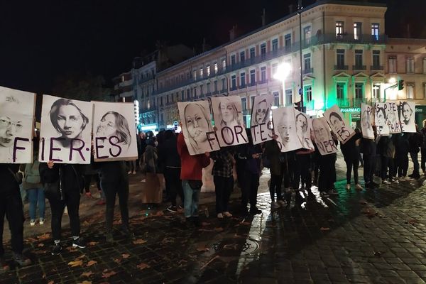 Manifestation du collectif Toutes en grève 31, le 26 novembre 2020