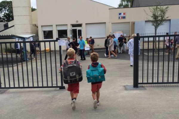 Un pas assuré pour ces deux élèves de primaire à Saint-Grégoire (35)