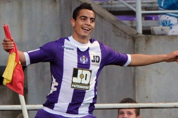 Wissam Ben Yedder, auteur d'un doublé contre Montpellier