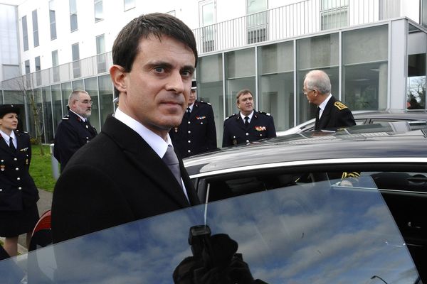 Manuel Valls à St Nazaire, lundi 19 novembre