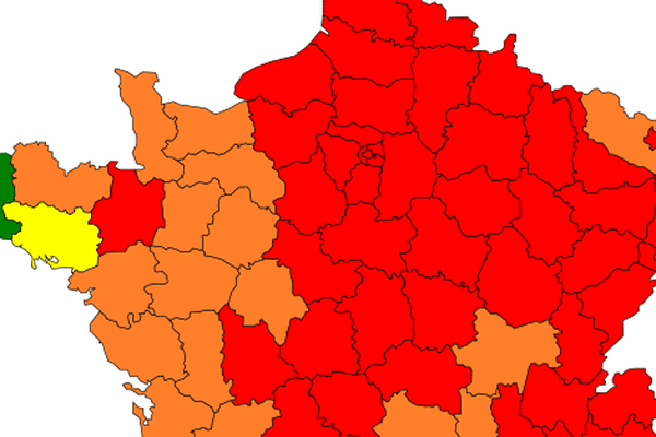 Le risque est très élevé (en rouge) pour les allergiques au pollen jusqu'au 20 avril.