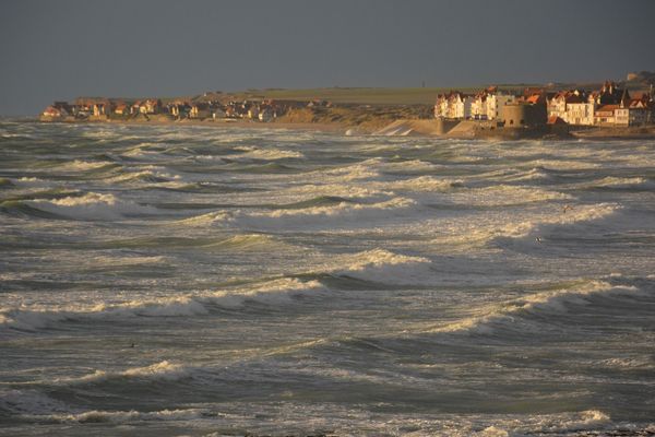 Le littoral picard a été placé en vigilance jaune pour risque de vagues-submersion