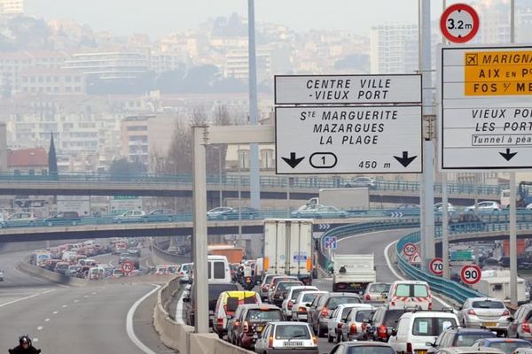 Les Marseillais seraient les plus à plaindre en matière d'embouteillage