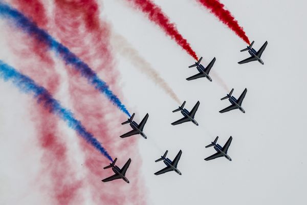 La Patrouille de France sera en démonstration complète à Gap Tallard samedi.