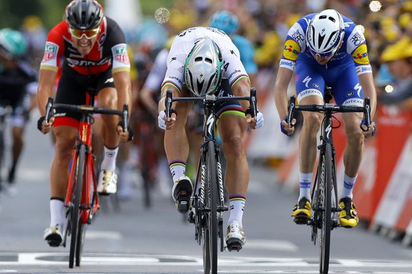 En 2017, lors du dernier passage du Tour de France à Longwy, c'est Peter Sagan qui s'était imposé au sprint.