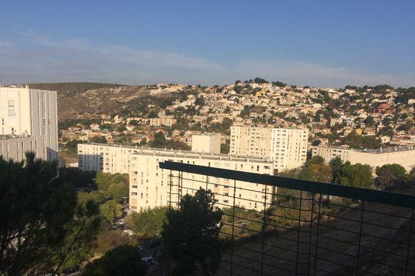 Cité de la Bricarde à Marseille.