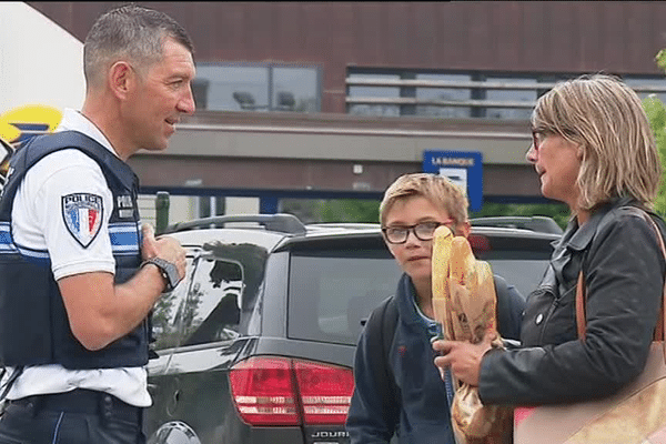 Un des deux policiers municipaux de Pordic 