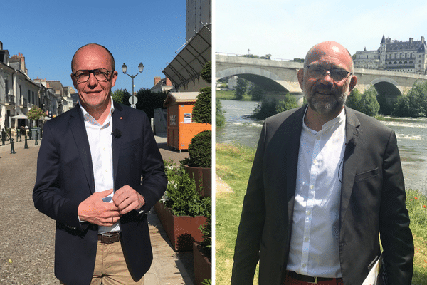 Le maire-sortant d'Amboise, Thierry Boutard affrontera Brice Ravier déjà candidat en 2020 le 11 juin prochain