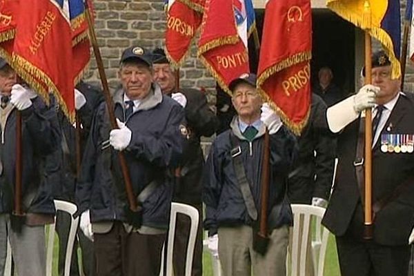 Cérémonie pour les 50 ans du cimetière allemand de Huisne-sur-mer, 14 septembre 2013