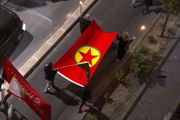 Manifestation pour la libération de membres du PKK, le 21 mars 2019. Image d'illustration