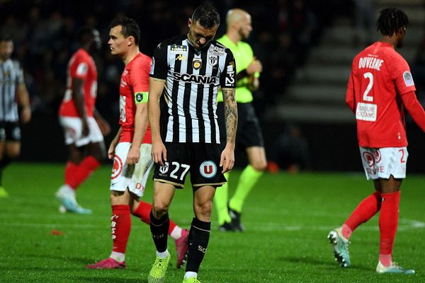 La déception de Mathias Pereira Lage face au Stade Brestois, le 20 octobre 2019