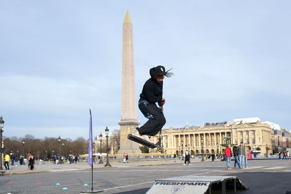 La place de la Concorde sera fermée à la circulation à partir du 1er juin pour laisser place aux installations olympiques.