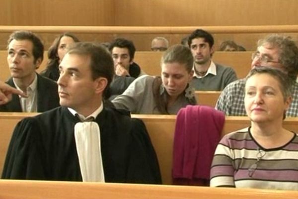 Danièle Canarelli au tribunal correctionnel, Marseille.