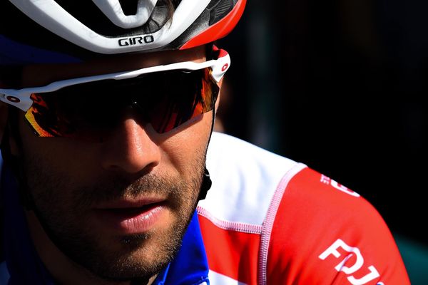 Thibaut Pinot de l'équipe Groupama-FDJ