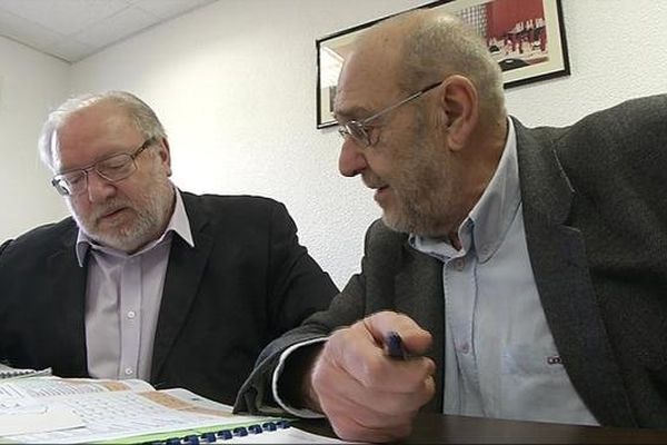 Pierre Choux et Jacques Danière, fondateurs du groupe d'insertion Id'ées