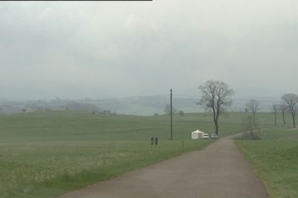 L'équipe de Par Hasard sur la RN 57