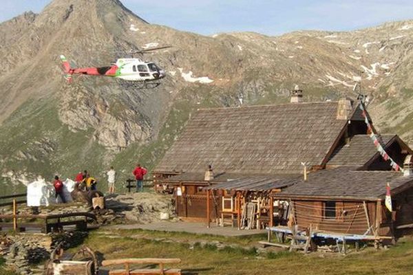 Au refuge de la Dent Parrachée 