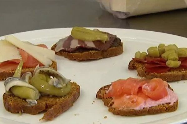 Des pintxos au pain d'épices... et au piment d'Espelette !