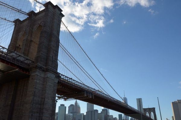 Le pont de Brooklyn à New-York